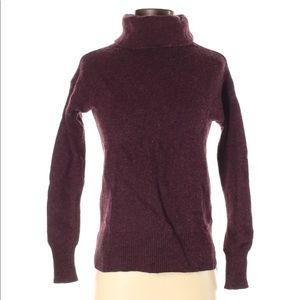 NANETTE LAPORE Wool Yak Blend Pullover Turtleneck Long Puff Sleeve Sweater XS